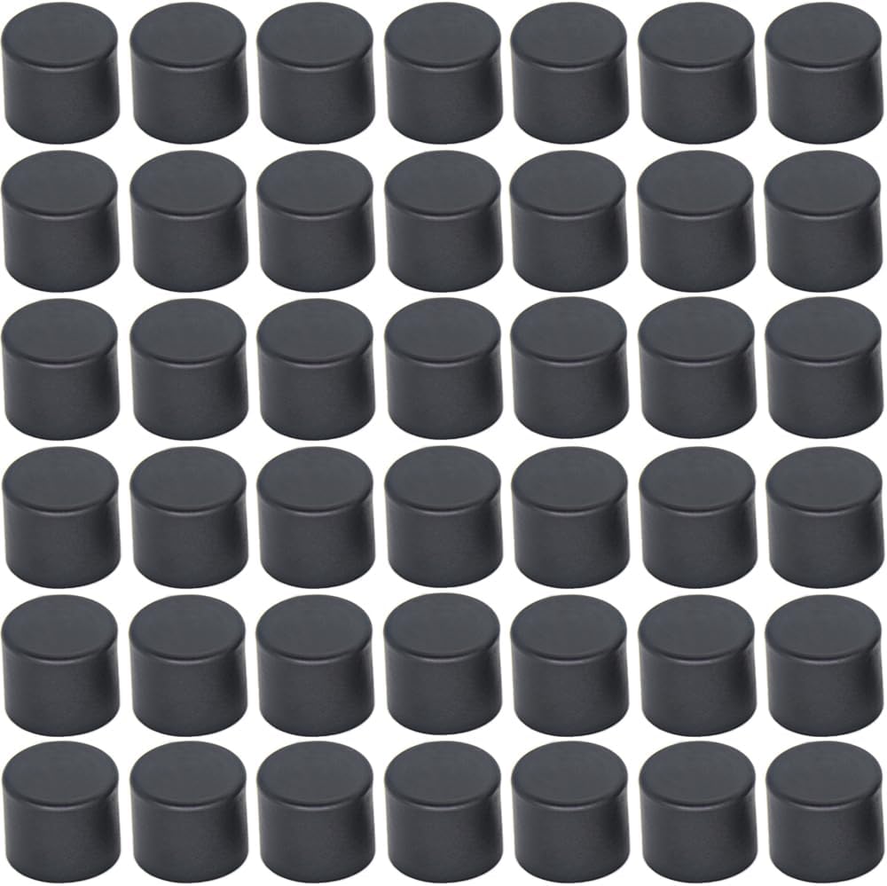 40Pcs 3/4 Inch (19mm) Rubber Chair Leg Tips Caps, Round Furniture Table Leg Covers Floor Protectors, Chair Table Leg End Cap Cover Tip Protectors