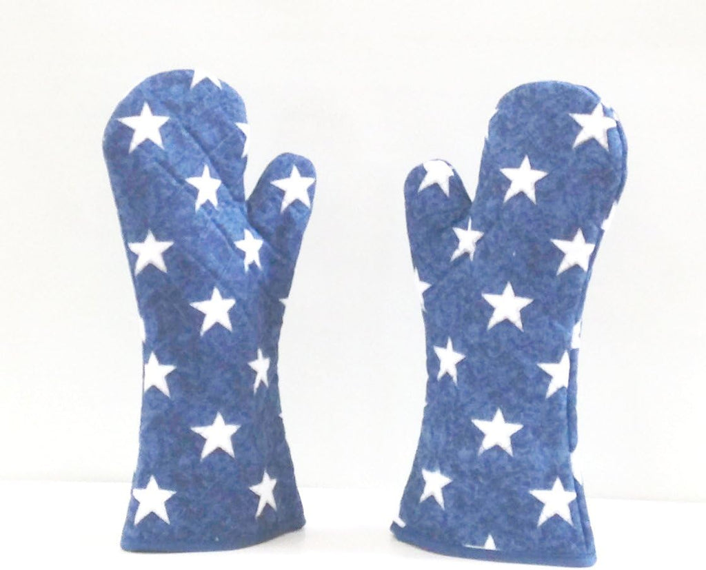 Pack of Two Ulster Weavers Patriotic Stars and Stripes Oven Gauntlets