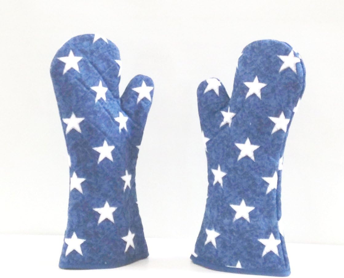Pack of Two Ulster Weavers Patriotic Stars and Stripes Oven Gauntlets