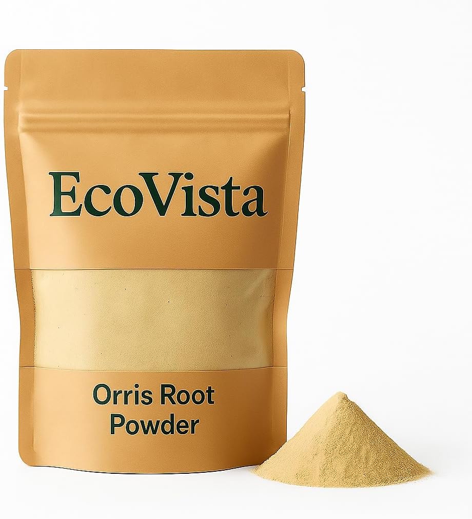 Organic Orris Root Powder | 100% Pure & Natural | 4 Ounces | Aromatic & Therapeutic Herb