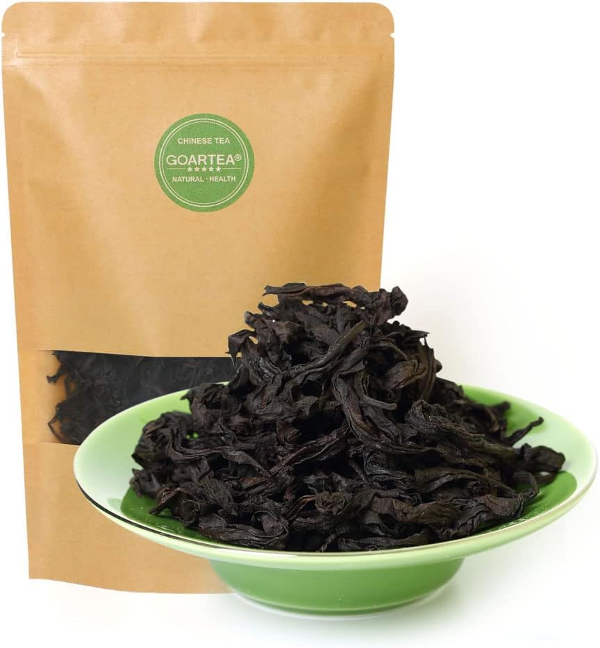 GOARTEA 100g / 3.5oz Fujian Wuyi Da Hong Pao Dahongpao Big Red Robe Rock Loose Leaf Chinese Oolong Tea
