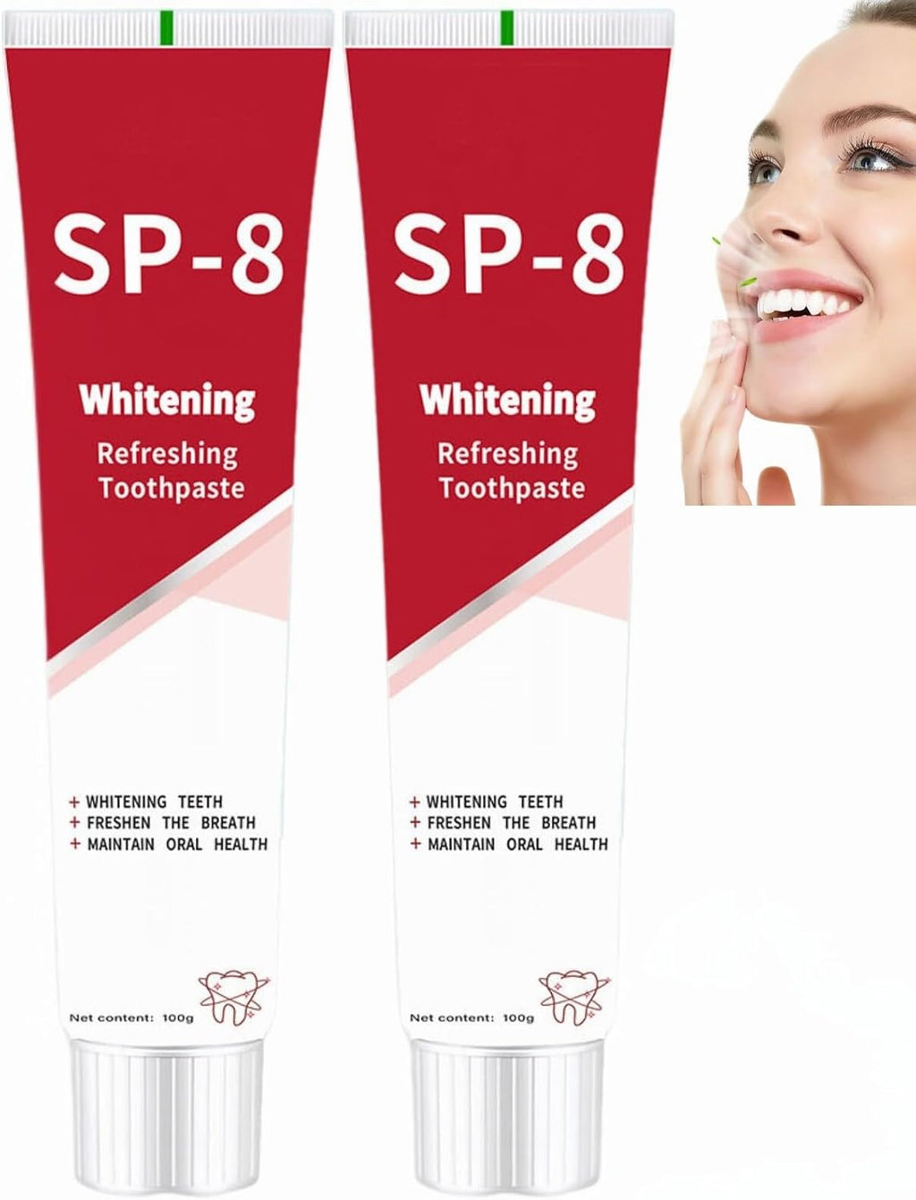 SP-8 Probiotic Toothpaste, SP8 Toothpaste Fresh Breath, Deep Cleaning Care (02)