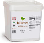 Rigoni di Asiago Nocciolata Organic Hazelnut Spread with Cocoa & Milk Foodservice, 5.5 Pound (Pack of 1)