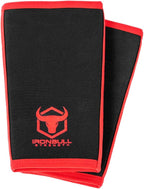 Iron Bull Strength Knee Sleeves for Powerlifting (7mm) - Weightlifting Knee Compression Sleeve for Squats - Knee Brace Support for Gym, Workout, Fitness (3X-Large)