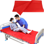 YHK Tubular Slide Sheet for Patient Transfer, Washable Reusable Flat Slide Sheet, Safetysure Transfer Slide for Moving Bedridden Patients, Slides for Cars, Hospital Bed, Home Care (39.4" x 78.7")