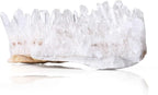 LAIDANLA Clear Quartz Crystal Natural Healing Crystals Stones Cluster Mineral Geode Gemstones for Reiki Energy Balance Calming Effects Wicca 80-100g