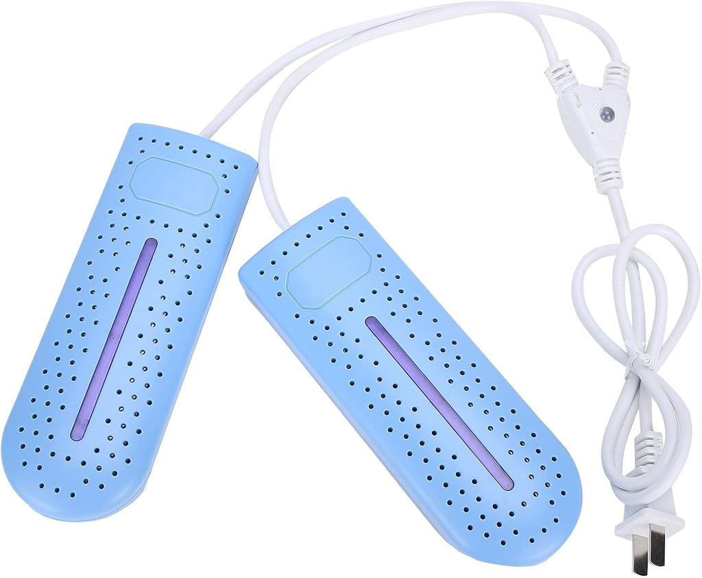 Shoe Dryer, Electric Fast Dry Boot Drying Cycle Constant Temperature Heating-Us For Plug 110-240V(Blue)