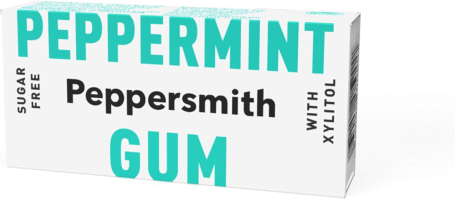 Peppersmith - Chewing Gum - Fine English Peppermint - 15g