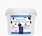 Pastry Star Vegan Neutral Mirror Glaze, 10 lb, Kosher-Certified, Thermo-Reversible, Perfect for Pastries and Cakes, All-Natural, Maintains Stability Through Freeze-Thaw Processes