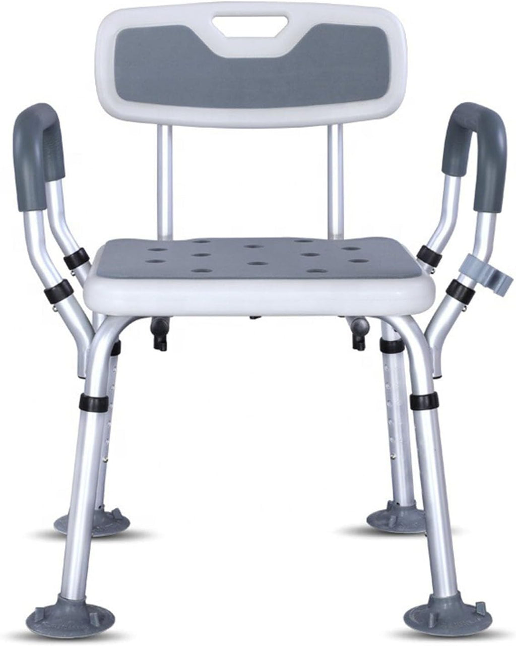 Height Adjustable Bath Shower Chair,Home Bathroom Chair,Non-Slip Portable Bathroom Shower Chairs,for Adults Elderly Disabled Pregnant Woman A