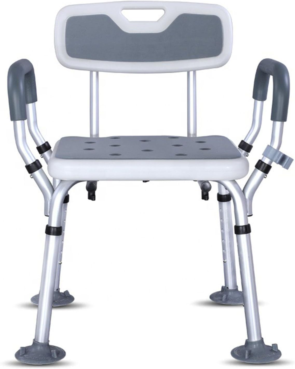 Height Adjustable Bath Shower Chair,Home Bathroom Chair,Non-Slip Portable Bathroom Shower Chairs,for Adults Elderly Disabled Pregnant Woman A