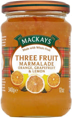 Mackays Three Fruit Marmalade (340g) - Pack of 2