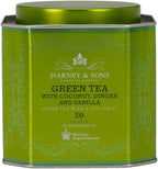 Harney & Sons Historic Royal Palaces Green Tea with Coconut 30 Sachets
