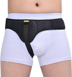 Tenbon Hernia Belt for Men and Women Hernia Support Truss for Inguinal Groin Left or Right Side Adjustable Waist Strap, Surgery Men’s Inguinal Brace for Pain Relief Recovery (Small)
