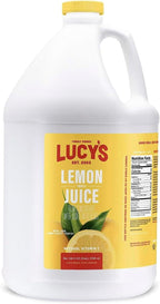 Lucy’s Family Owned - 100% Lemon Juice Gallon (128fl oz.)