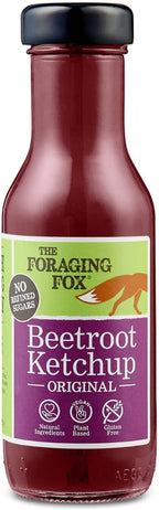 THE FORAGING FOX Beetroot Ketchup, 255 GR