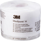 3M™ Medipore™ H Soft Cloth Surgical Tape 2862, 2 inch x 10 yard (5cm x 9,1m), 12 Rolls/Case