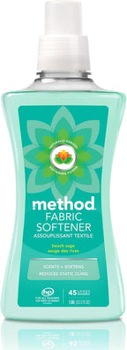 Method Fabric Softener; Beach Sage; 53.5 Ounces; 45 Loads; 1 pack; Packaging May Vary