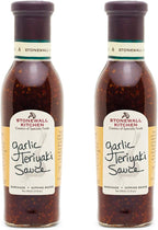 Stonewall Kitchen Garlic Teriyaki Sauce, 11 Ounces (Pack of 2)