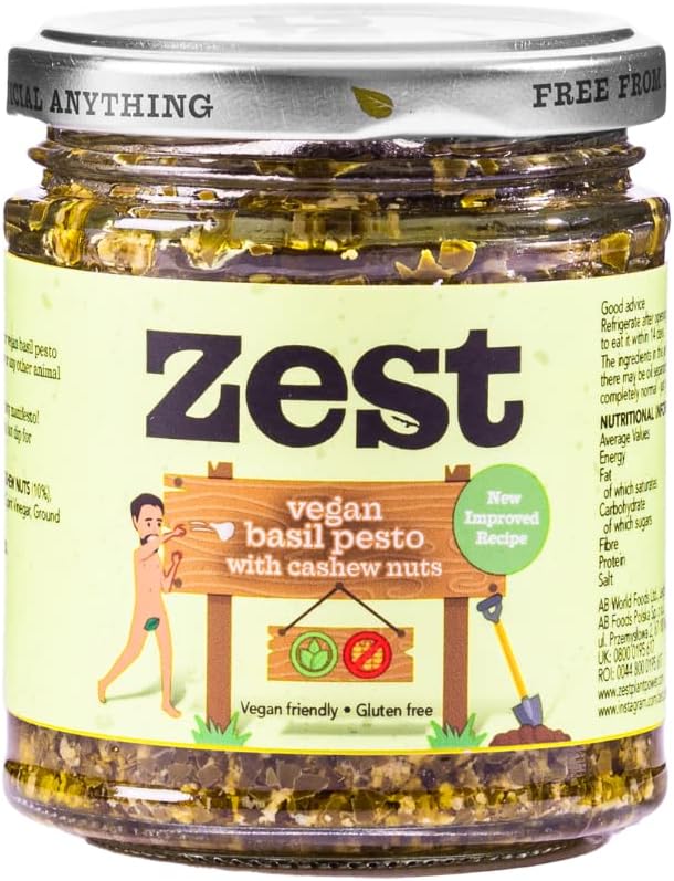 Zest Vegan Basil Pesto 165g