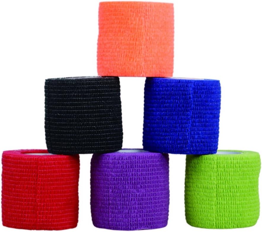 Grip Cover Makeup Supply Nonwovens Elastic Movement Self-adhesive Accessories for Microblading Machines, Bandage for Semi Permanent Makeup Pen (Pack of 6 pieces）