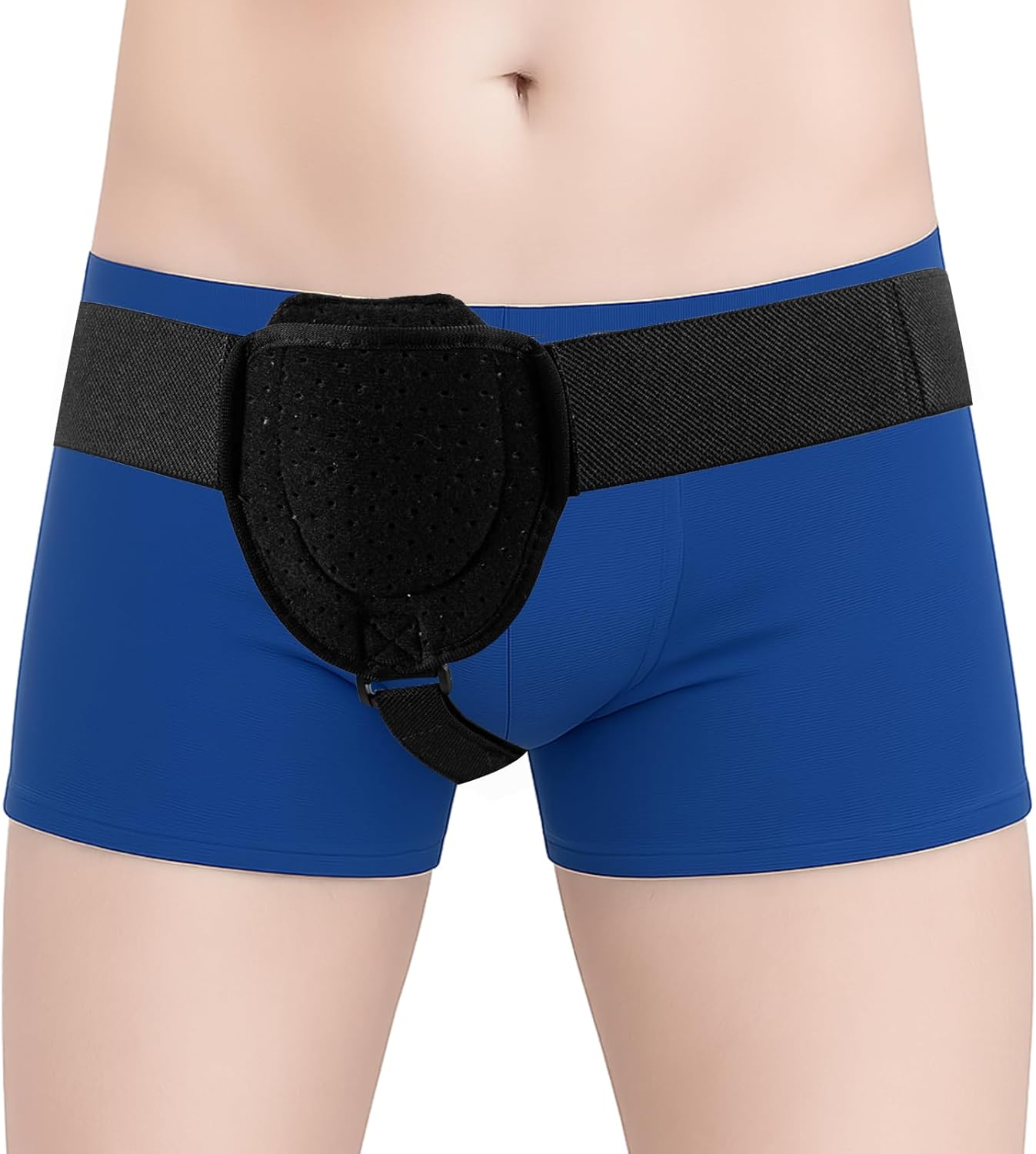 Hernia Belts for Men Inguinal, Adjustable Inguinal Hernia Support for Men Suit Both Left And Right Side, Hernia Truss Provides Concealed And Comfortable Support With Removable Compression Pads
