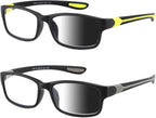 Wide Reading Glasses Blue Light Computer Reader Designer Sport Cheater Large Head Frame Photochromic Tinted Eyeglass