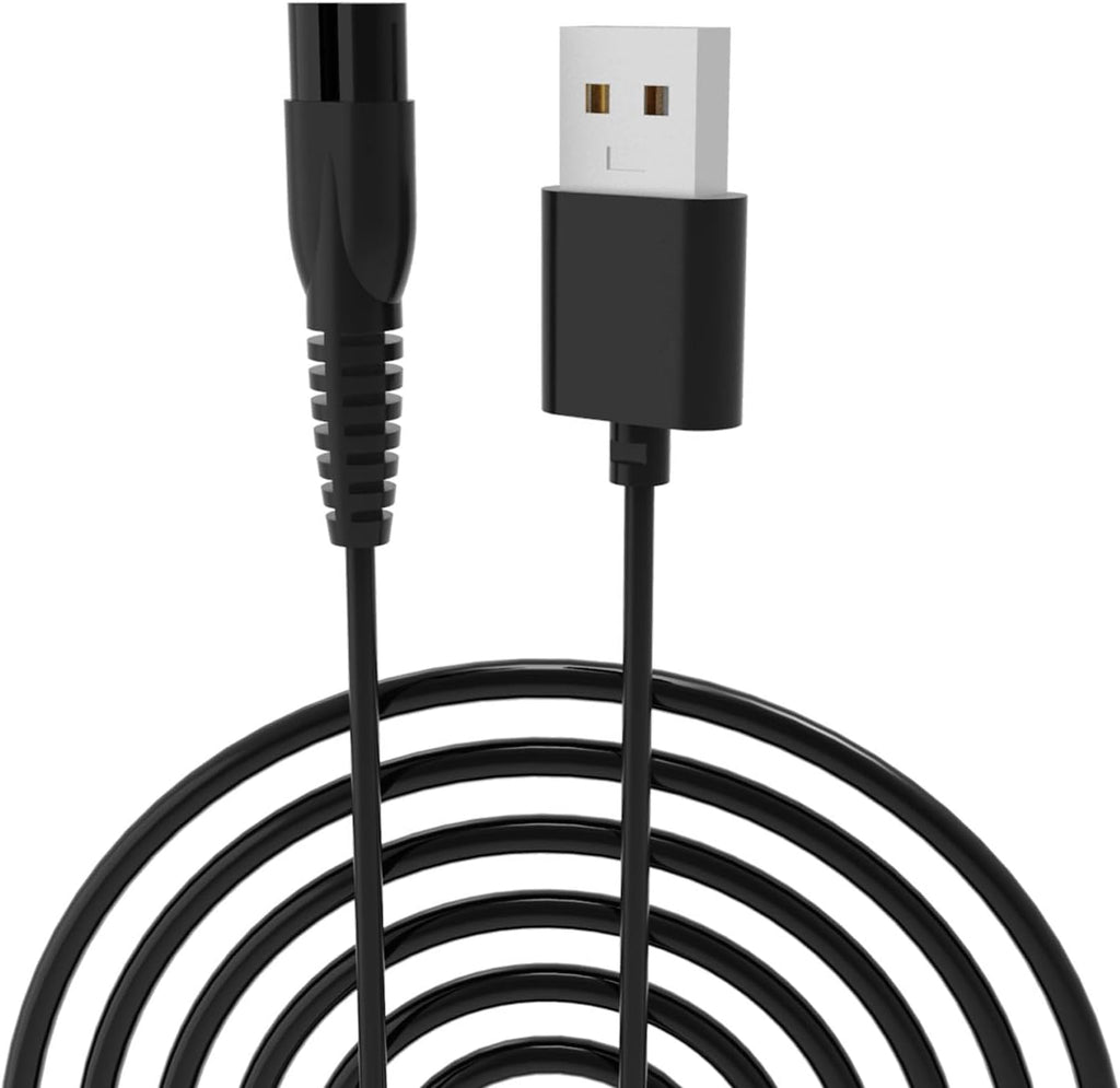 OGMWIN Replacement Power Cord for Manspot Men‘s Premium Body Trimmer USB Charger Charging Cable
