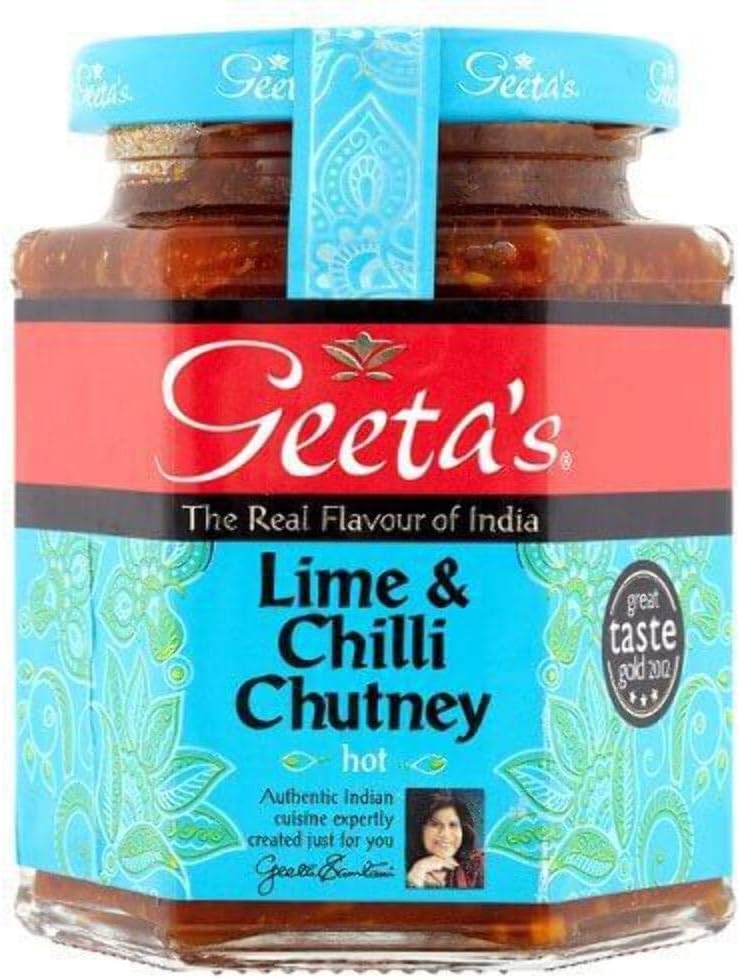 Geeta's Lime & Chilli Chutney 310g