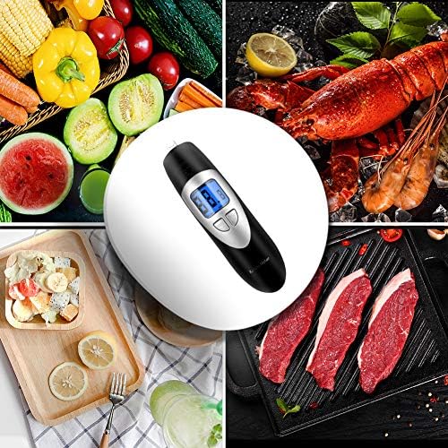 Ketone Breath Analyzer Professional Grade Accuracy Digital Ketone Breath Meter Tracing Ketosis Status with 10 Mouthpieces(Black)