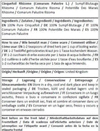 Herba Organica - Cinquefoil Rhizome - Comarum palustre L - Herbal Tea (50g)