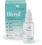 Biosil Collagen Booster Supplement - 1 fl oz Drops - Patented ch-OSA Activator for Skin, Hair, Nails & Joints - Supports Natural Production - 60-Day Supply