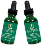 Clubman Pinaud Beard Oil for Men – Nourishing & Hydrating Beard Oil, Balanced Moisture for Facial Hair and Skin, 1 fl oz, 2 Pack