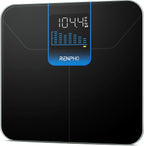 RENPHO Weight Scale with 7-Day Weight Trend, Digital Bathroom Scale for Body Weight with Large LED Display, High-Accurate Weighing Scale with Sturdy and Durable Base, 11.02", 400lbs, Core 1X