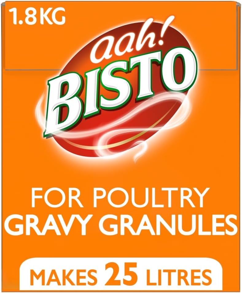 Bisto Flavoursome & Delicious Chicken Gravy Granules For Hearty Family Mealtimes, 1.8 kg Tub (Pack of 1)