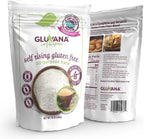 Gluvana Self-Rising Gluten-Free All-Purpose Flour, Amaranth & Quinoa Blend, Nut-Free, Soy-Free & Non-Dairy, GFCO Certified, Kosher, Self-Rising Wheat Flour Substitute, For Baking & Cooking, 16 oz