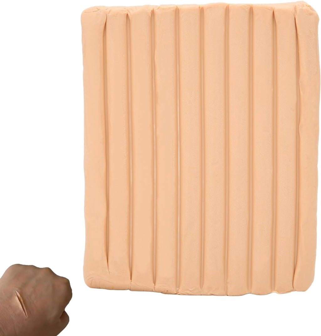 Scar Wax, Wound Effect Clay Scar Professional Fake Moulding Skin Wax for Stage Special Effects Halloween SFX Theatrical Makeup