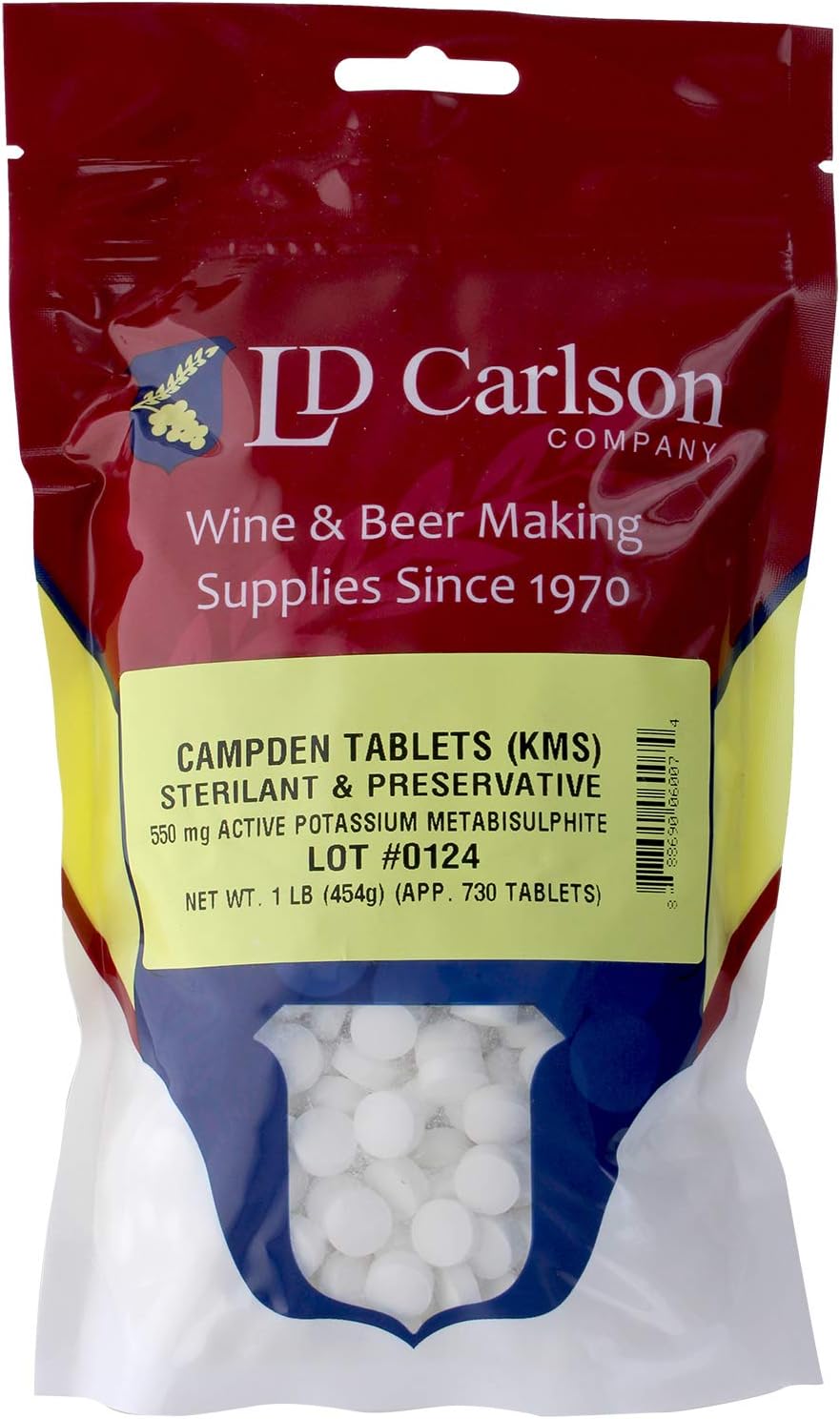 Campden Tablets (potassium metabisulfite) - 1 lb. bulk
