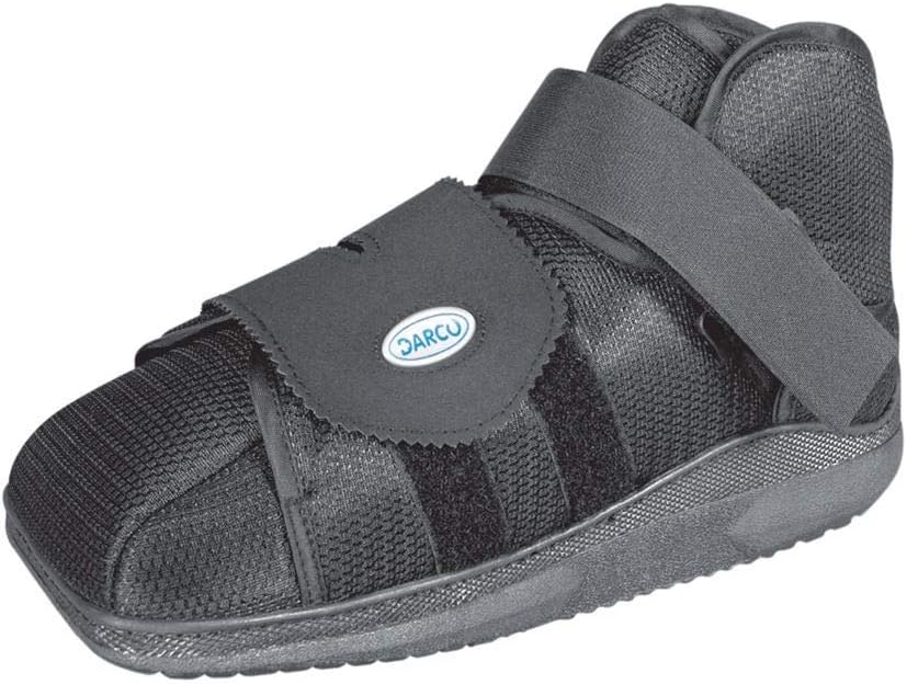 DARCO APB All-Purpose Boot, Closed Toe For All Season Protection, High Top Design and Ankle Strap for Secure and Safe Ambulation, Large Fits Women's 13+ and Men's 9-11