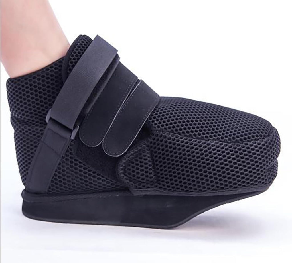 Post-Op Shoe Offloading Heel For Broken Foot Or Toe Heel Or Ankle Pain Ulcerations Feet Wounds Adjustable Post-Op Open Toe Shoe For Men And Women,24cm