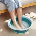 Portable Foldable Foot Bath Tub, Lightweight Foot Soak Basin Foldable Water Bucket, for Soaking Feet Home Feet Travel