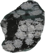 Erliway 1.25-2" Snowflake Obsidian Raw Crystals, Natural Rough Snowflake Obsidian Stone, Healing Raw Stones for Fountain Rock, Home Decor Meditation Energy Balancing Wire Wrapping Wicca & Reiki