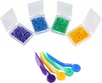 400Pcs Dental Matrix Wedges, Dental Plastic Wedge Disposable Fixing Wedge with Hole, Teeth Interproximal Wedges