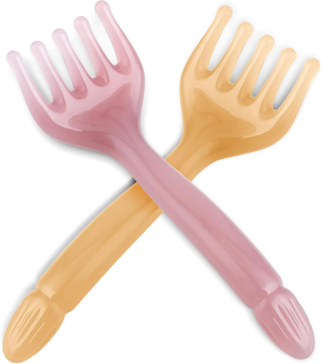 WY LIGHTING LEVEL 2Pcs Head Massager Manual Hair Scalp Massager Gua Sha Five Claw Massage Tool Comb Portable Handheld Resin Relax Tool for Father's Day Mother's Day Gifts (Amber; Cloud Brown)