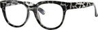 Eyekepper Oversize Reading Glasses Women Stylish Readers - Grey Tortoise +1.50