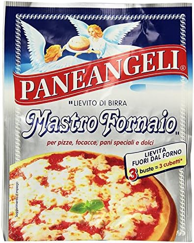 Paneangeli: "Lievito Per Pane" Italian Brewer's Yeast 0.74 Ounce (21gr) Packages (Pack of 4) [ Italian Import ]