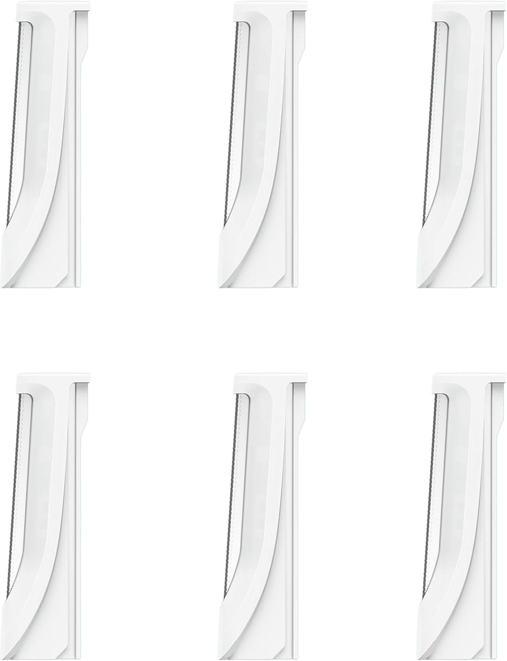 6 Replacement Blades for Liberex Sonic Dermaplaning Tool for Face