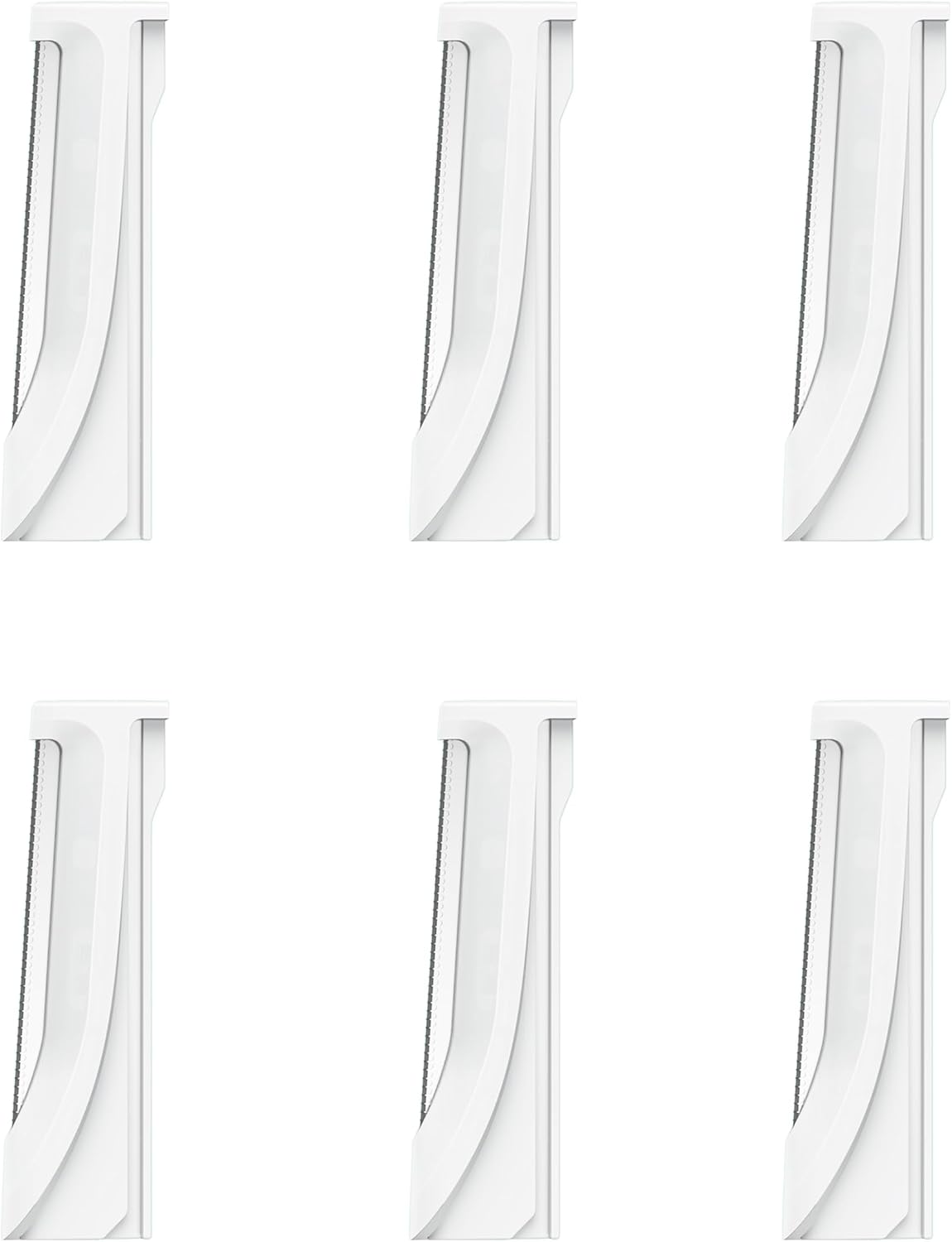 6 Replacement Blades for Liberex Sonic Dermaplaning Tool for Face