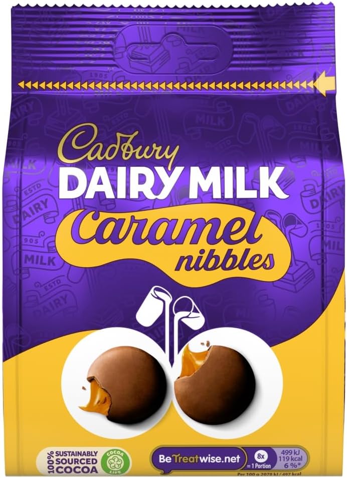 Cadbury Dairy Milk Caramel Nibble 100g