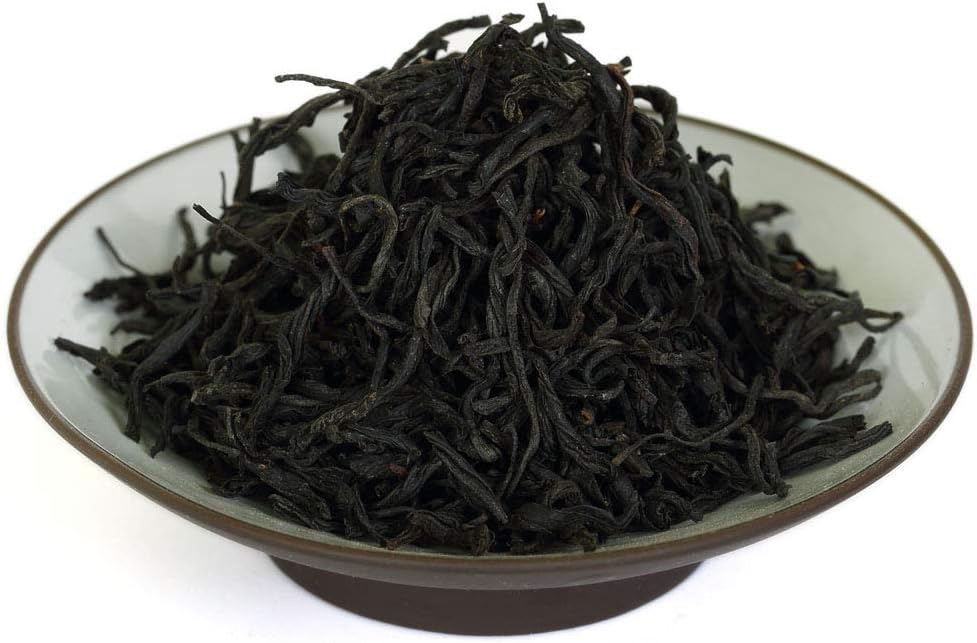 GOARTEA Lapsang Souchong Black Tea - No Smoky - 250g / 8.8oz Premium Grade - Traditional Chinese Tea Loose Leaf - Black Buds
